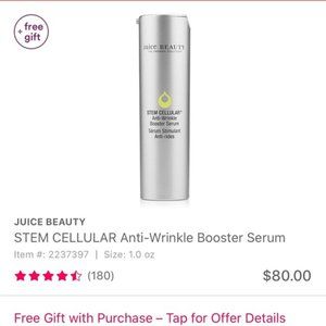 Juice Beauty Stem Cellular AntiWrinkle Boost Serum